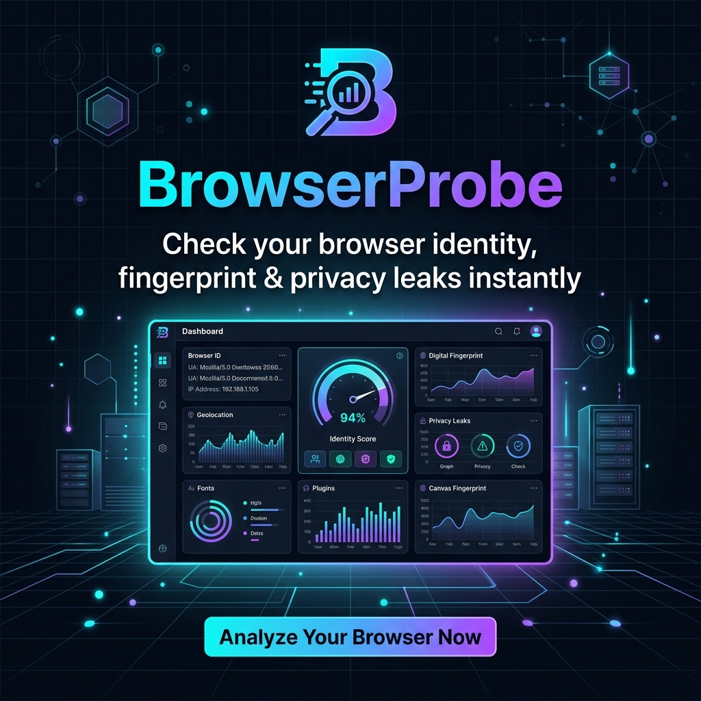 Privacy Check BrowserProbe — Free Browser Diagnostics & Privacy Tools